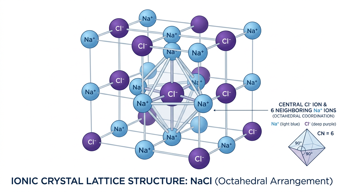 Crystal Lattice ရှိ Coordination Number ဆိုတာ ဘာလဲ