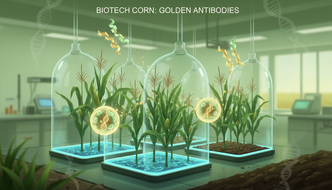 ပြောင်းဖူးမှ ကင်ဆာကုသဆေး Antibody ထုတ်လုပ်ခြင်း - Grade 12 ဇီဝဗေဒ