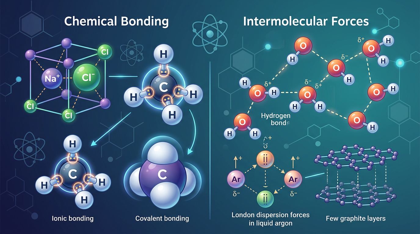 Chemical Bonding and Intermolecular Forces: Structures and Physical Properties (Grade 12 Chemistry)
